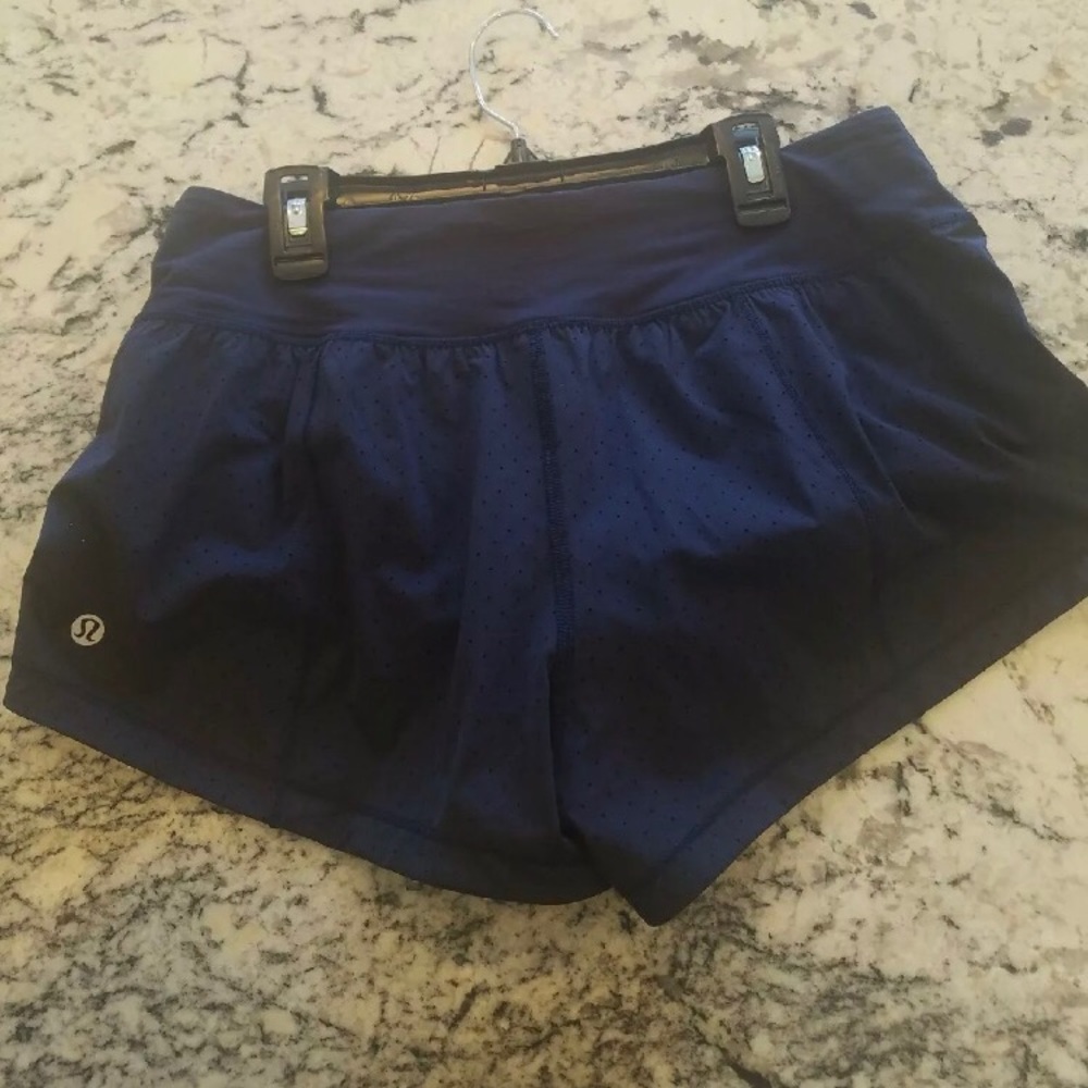 Lululemon lap shorts size 6